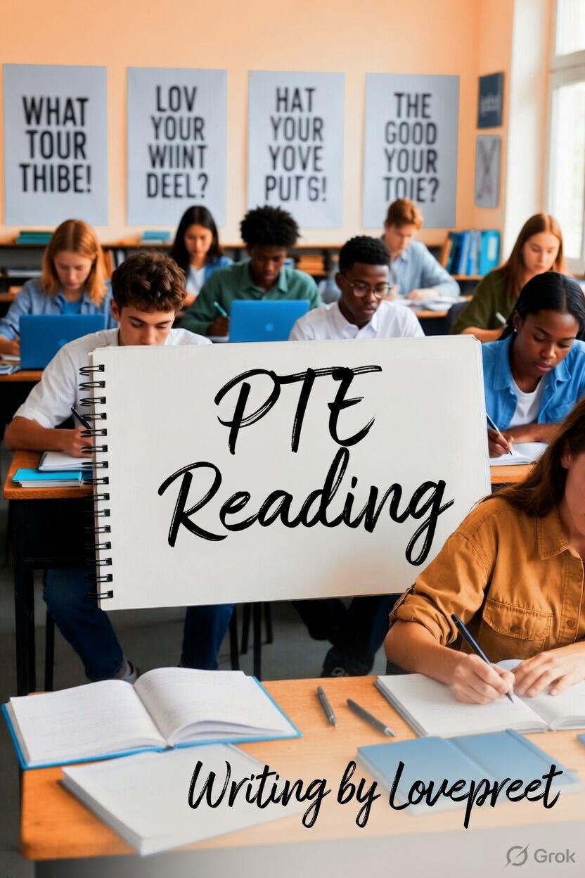 PTE Reading – Complete Question Types Guide